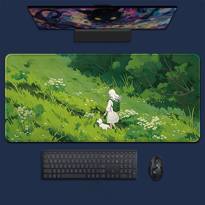 Desk Setup Natural - Podkładka pod mysz dla graczy z