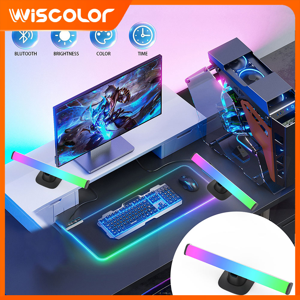 Desk Setup With Tv - Listwa LED RGB z funkcją Bluetooth,