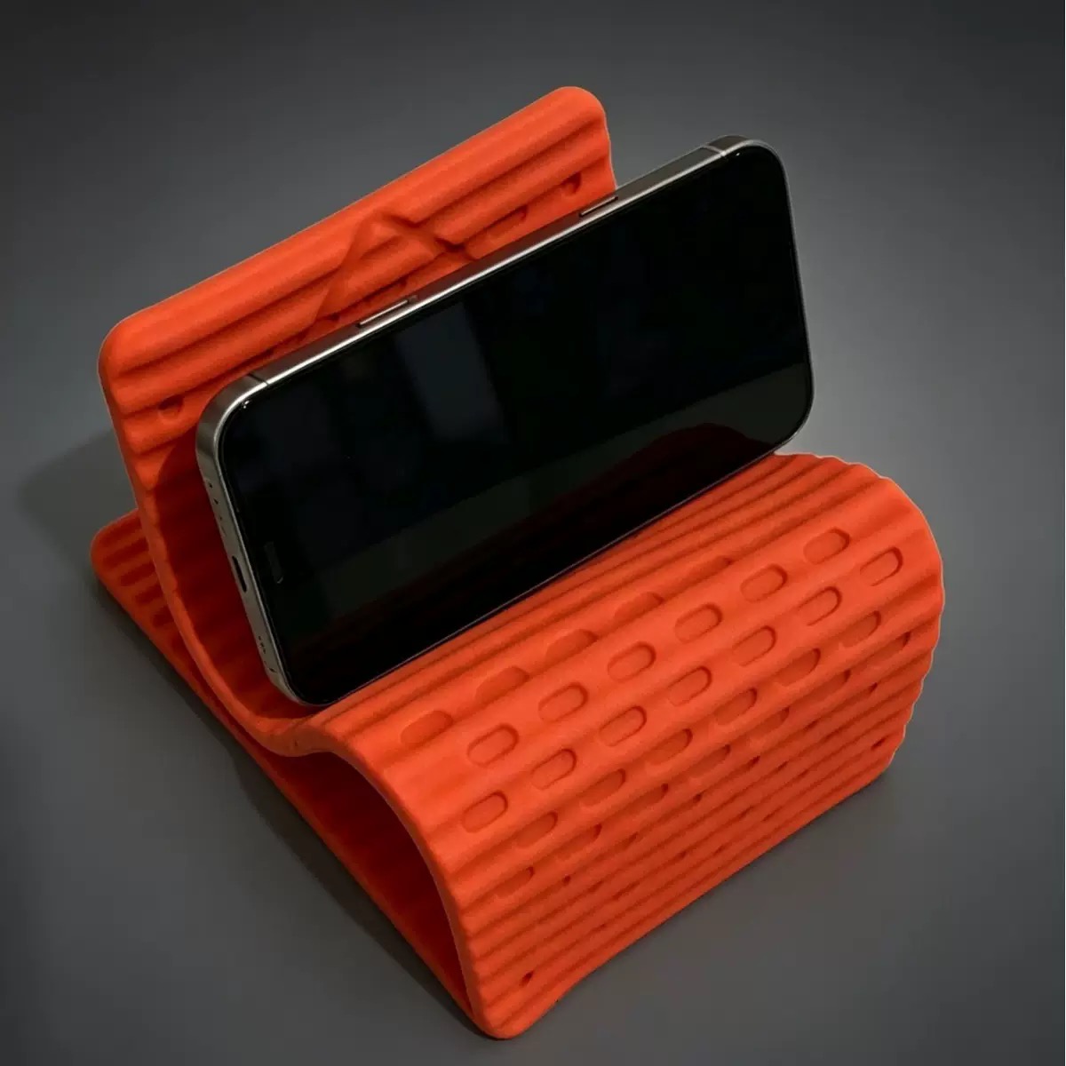 Dual Phone Holder - Przenośny, składany silikonowy uchwyt na telefon,