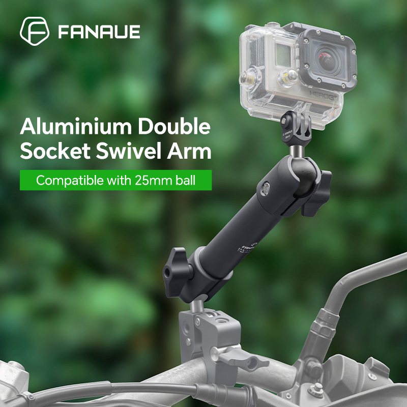 Dual Phone Holder - Uchwyt na telefon motocyklowy FANAUE z