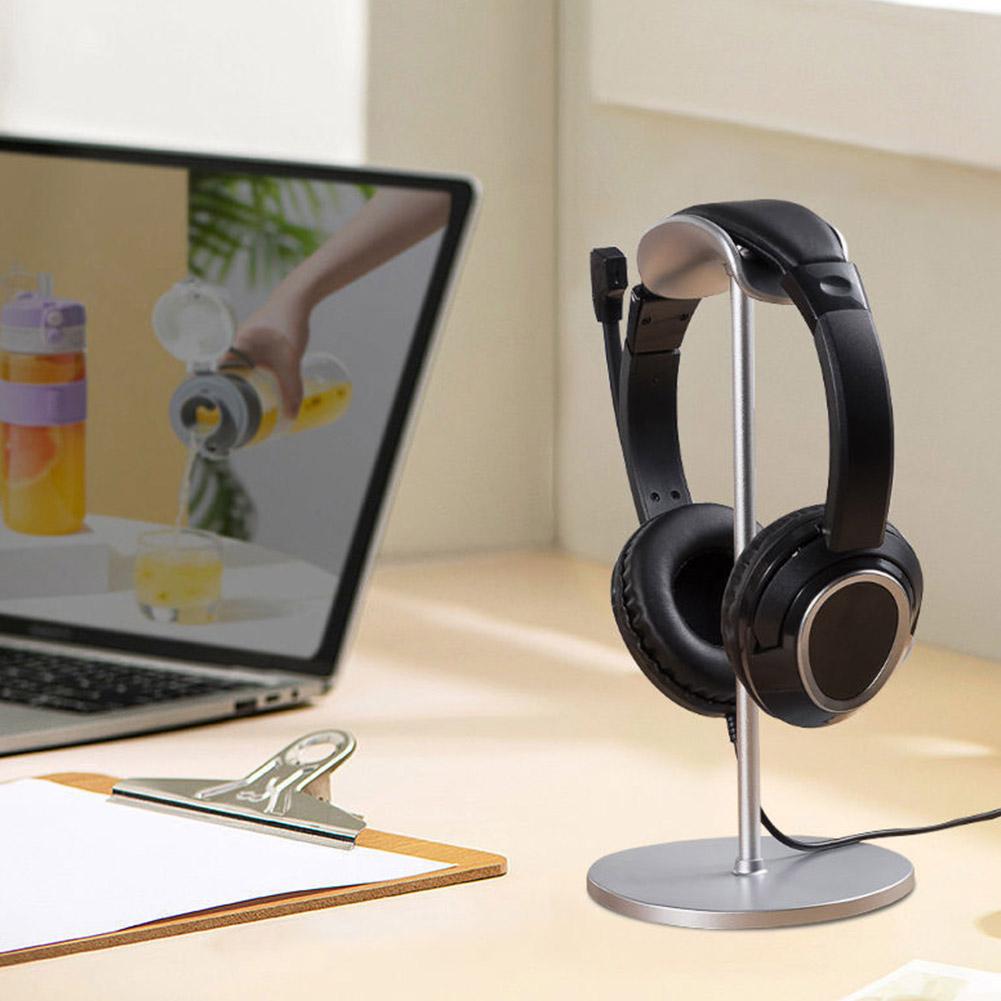 Stojak na słuchawki biurkowe,  – Headphone Hook Under recenzja i cena