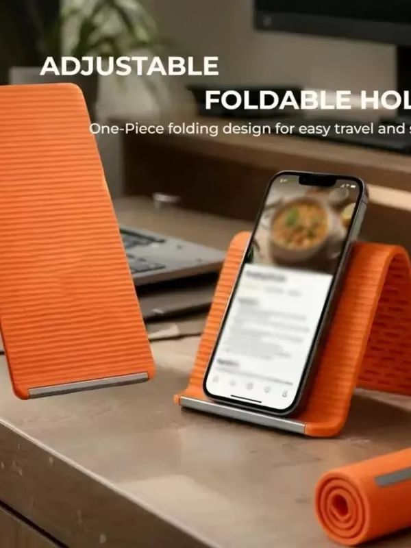 Przenośny, składany silikonowy – Dual Phone Holder recenzja i cena