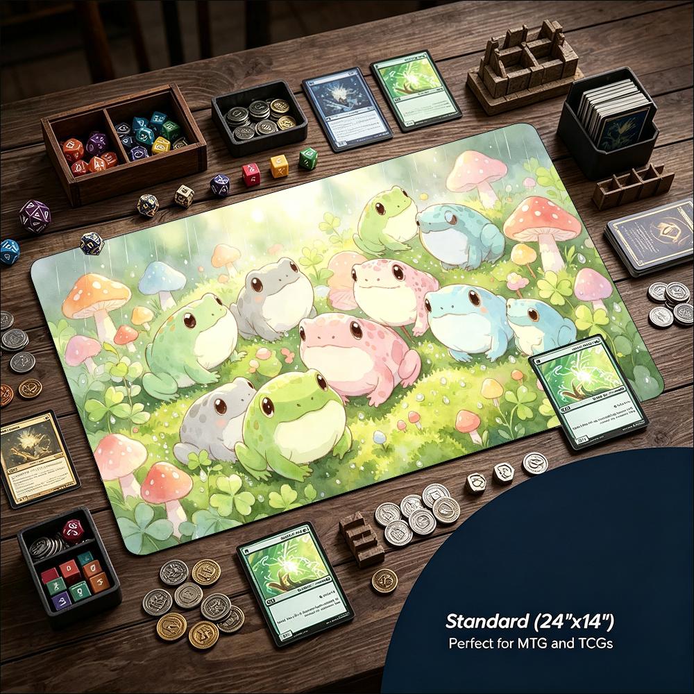 Żaba, Lotos, Staw, Kawaii, Szt – Desk Setup Natural recenzja i cena