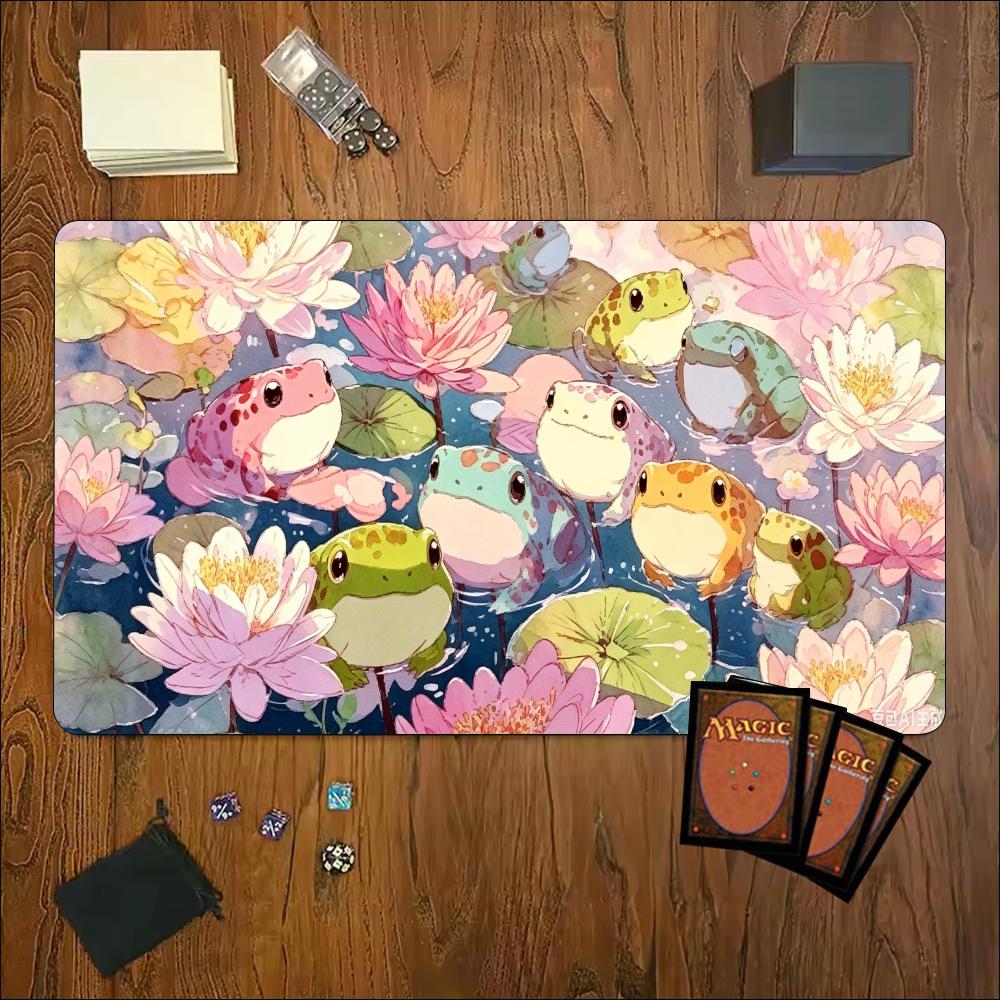Żaba, Lotos, Staw, Kawaii, Szt – Desk Setup Natural recenzja i cena