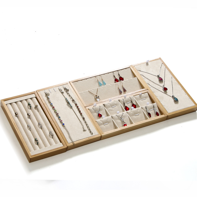 Bambusowy beżowy stojak na pie – Drawer Organizer Bamboo recenzja i cena