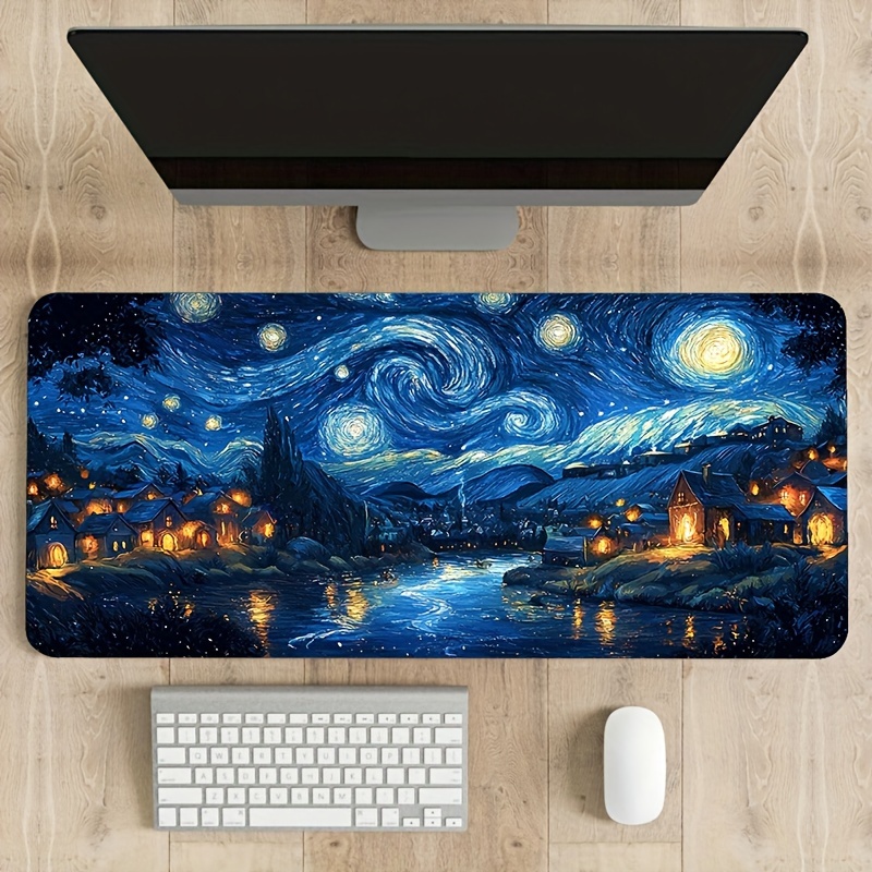 Duża podkładka pod mysz Starry – Desk Setup Accessories Aesthetic recenzja i cena