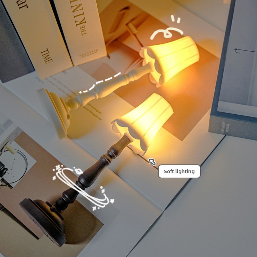 Vintage LED Lampka Nocna - Lam – Desk Setup Vintage recenzja i cena