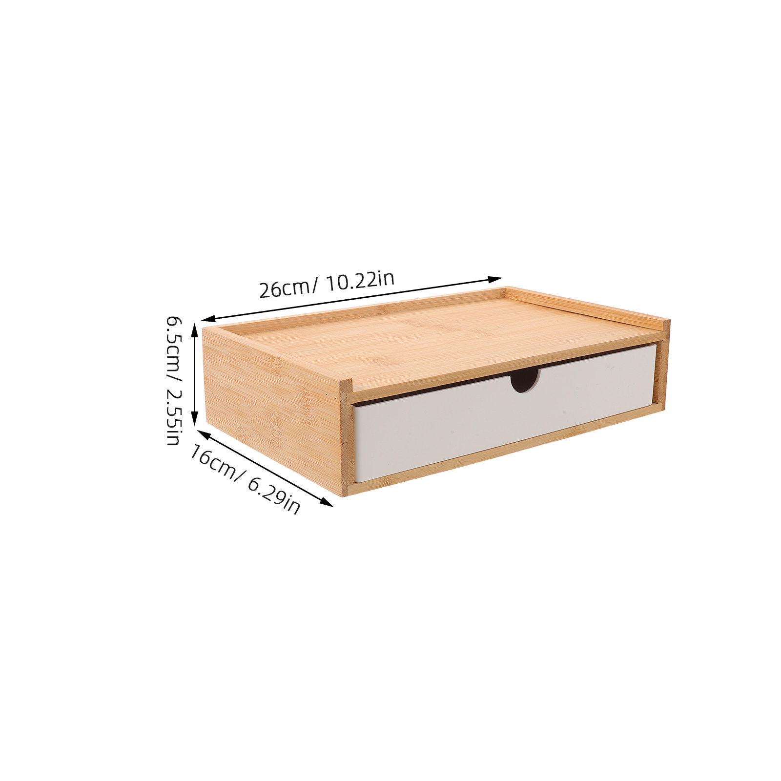 Organizer na biurko, bambusowy – Drawer Organizer Bamboo recenzja i cena