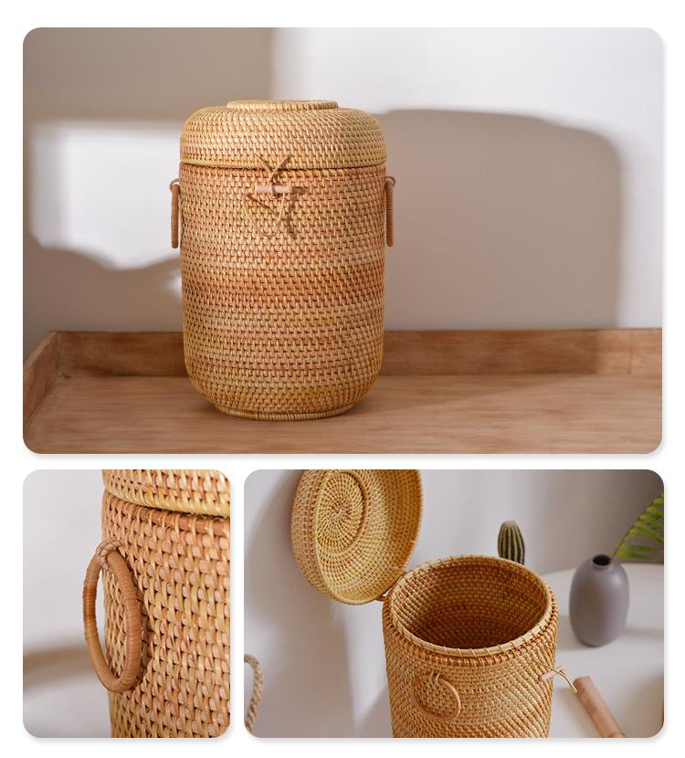 Ręcznie tkane rattanowe pudełk – Drawer Organizer Bamboo recenzja i cena
