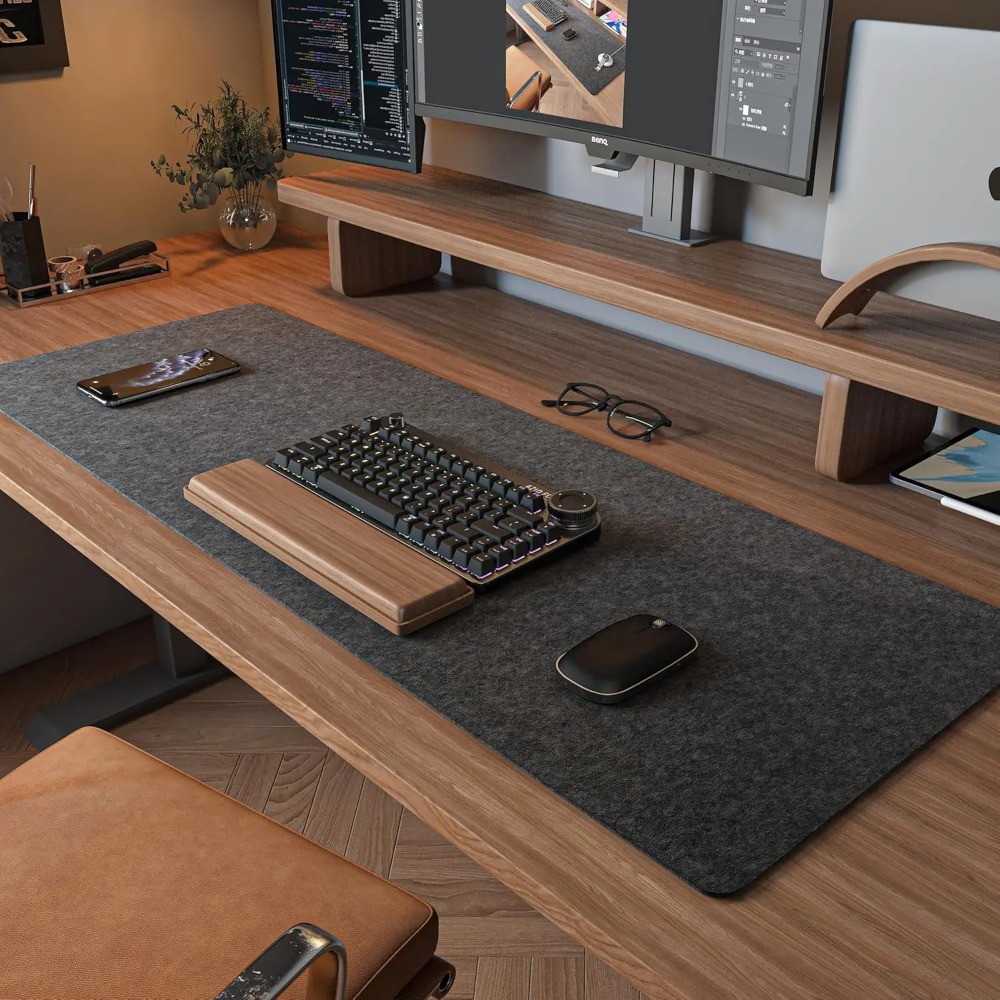 Podkładka na biurko z filcu, m – Desk Setup Cozy recenzja i cena