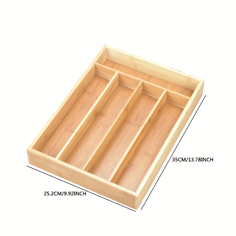 Organizer do szuflady kuchenne – Drawer Organizer Bamboo recenzja i cena