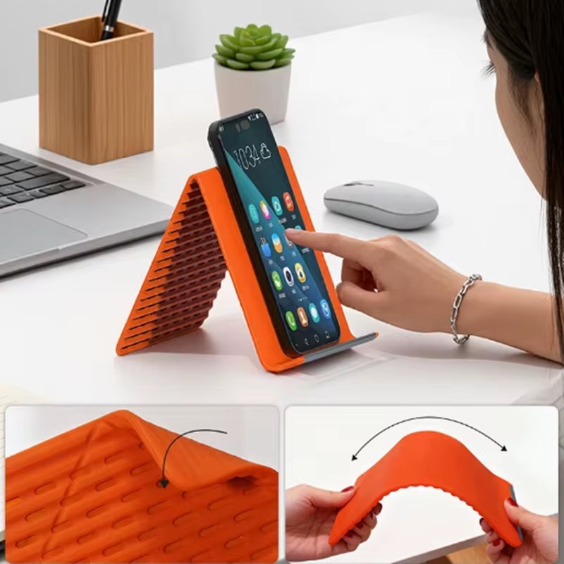 Przenośny silikonowy uchwyt na – Dual Phone Holder recenzja i cena