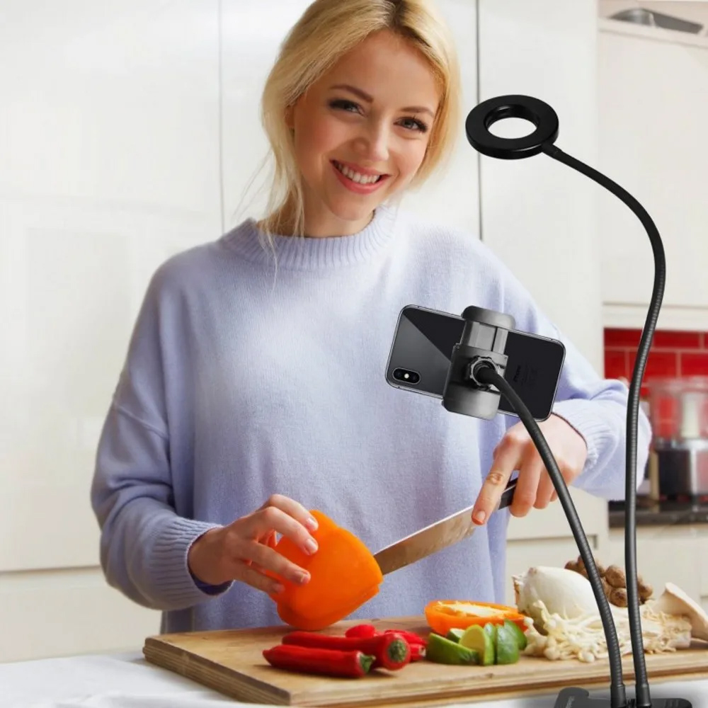 Podwójne światło LED Pierścien – Dual Phone Holder recenzja i cena