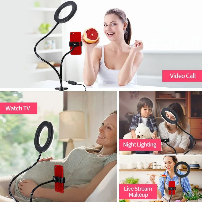 Podwójne światło LED Pierścien – Dual Phone Holder recenzja i cena