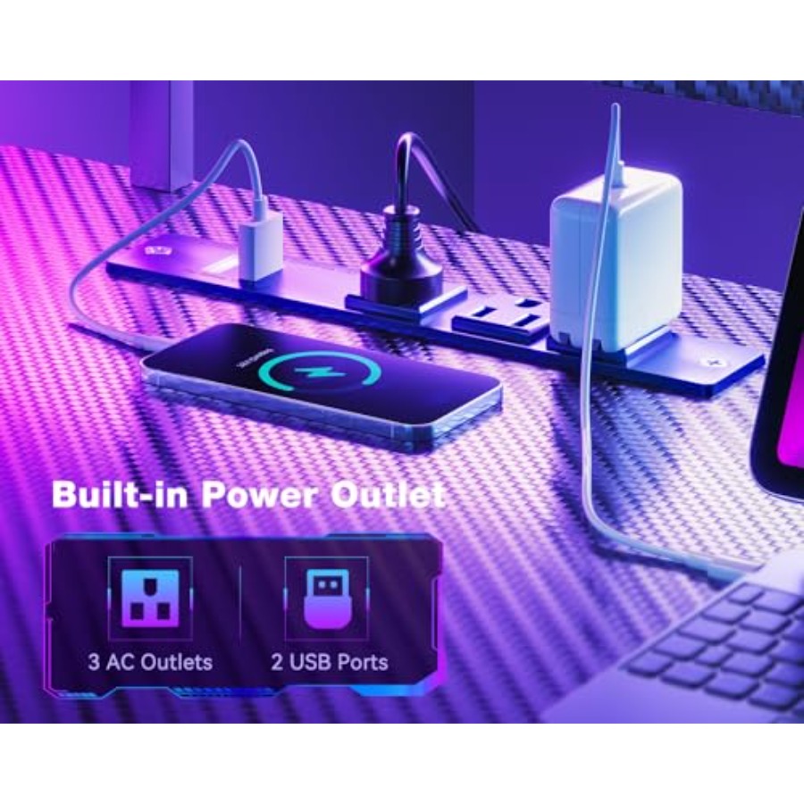 Duży biurko gamingowe w kształ – Desk Setup L Shaped recenzja i cena