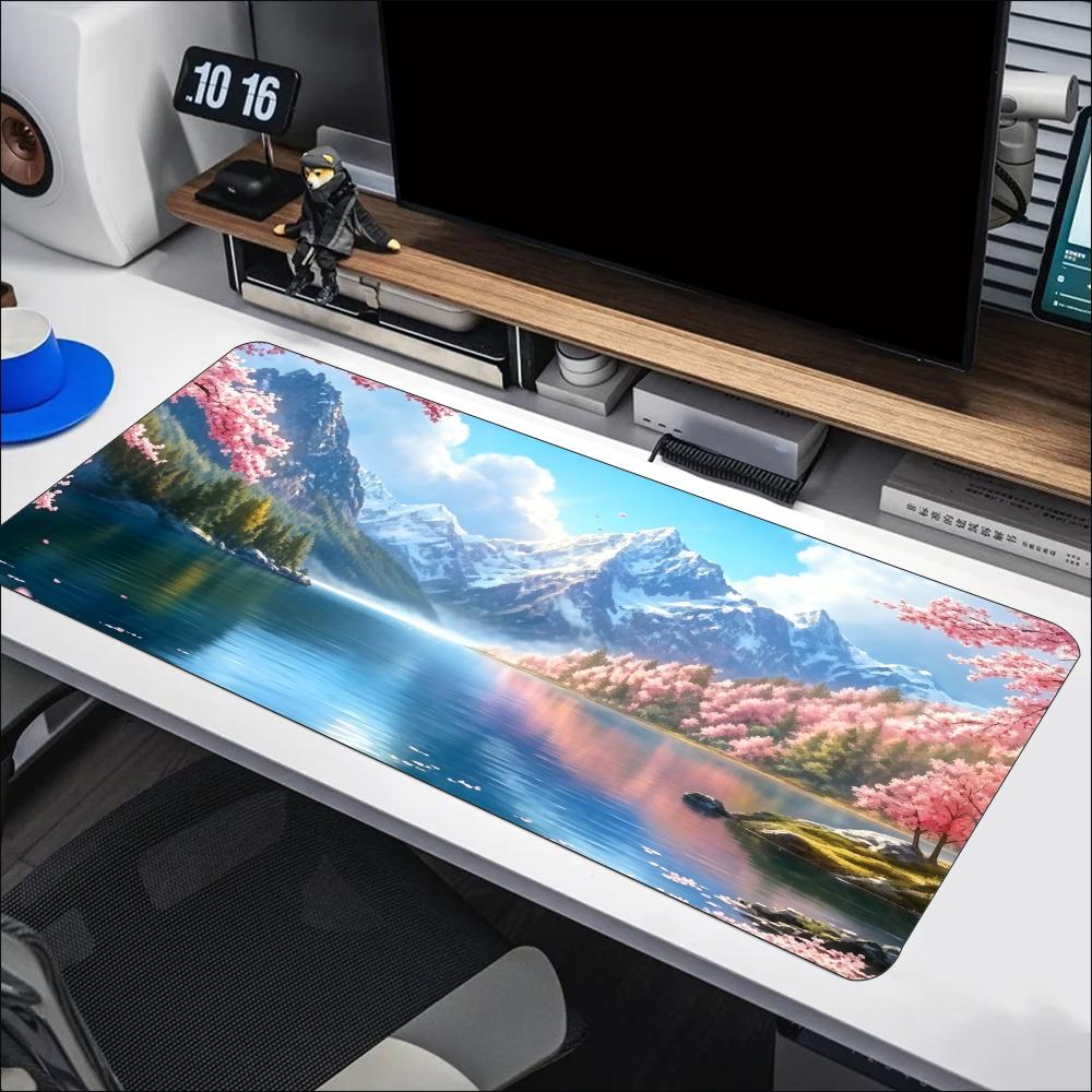 Podkładka pod mysz z motywem p – Desk Setup Natural recenzja i cena