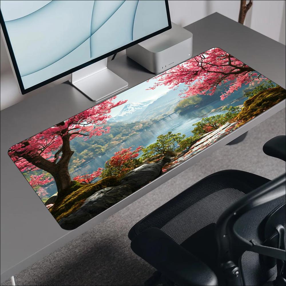 Podkładka pod mysz z motywem p – Desk Setup Natural recenzja i cena
