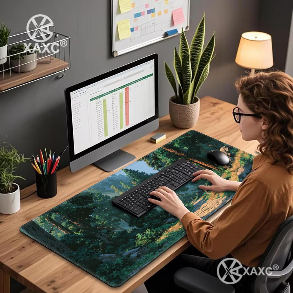 Podkładka pod mysz Forest Esca – Desk Setup Natural recenzja i cena