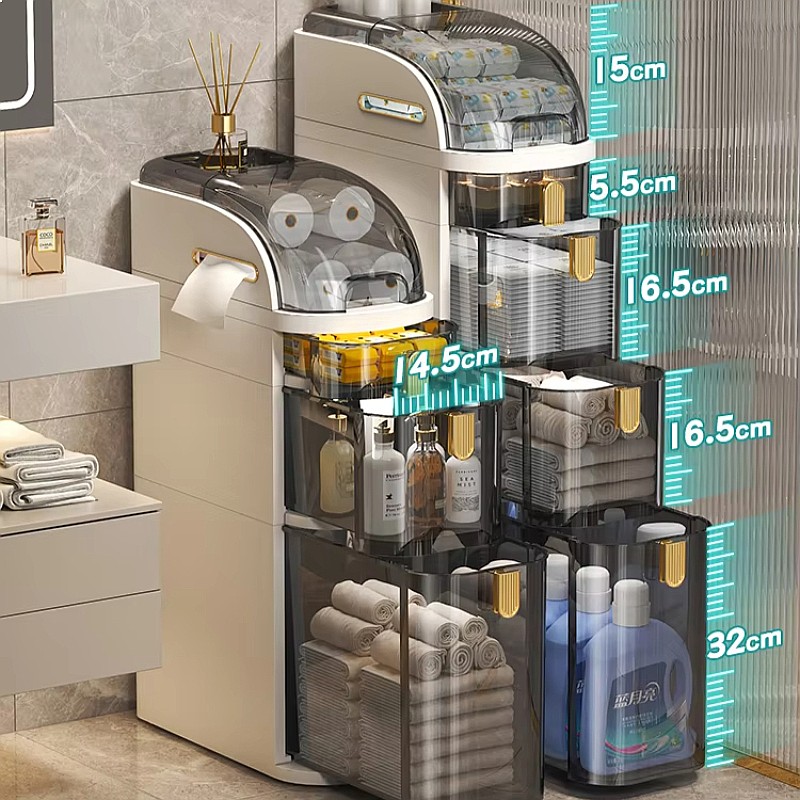 Wąska szafka do przechowywania – Drawer Organizer Bamboo recenzja i cena