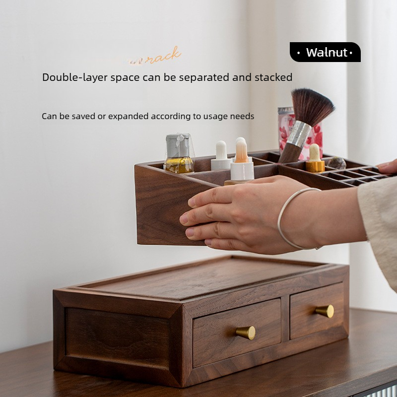 Organizer dwuwarstwowy z liteg – Drawer Organizer Bamboo recenzja i cena