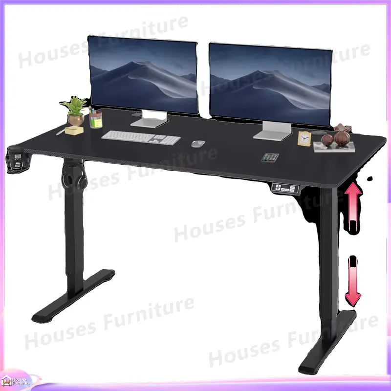 Duże biurko gamingowe z oświet – Desk Setup L Shaped recenzja i cena