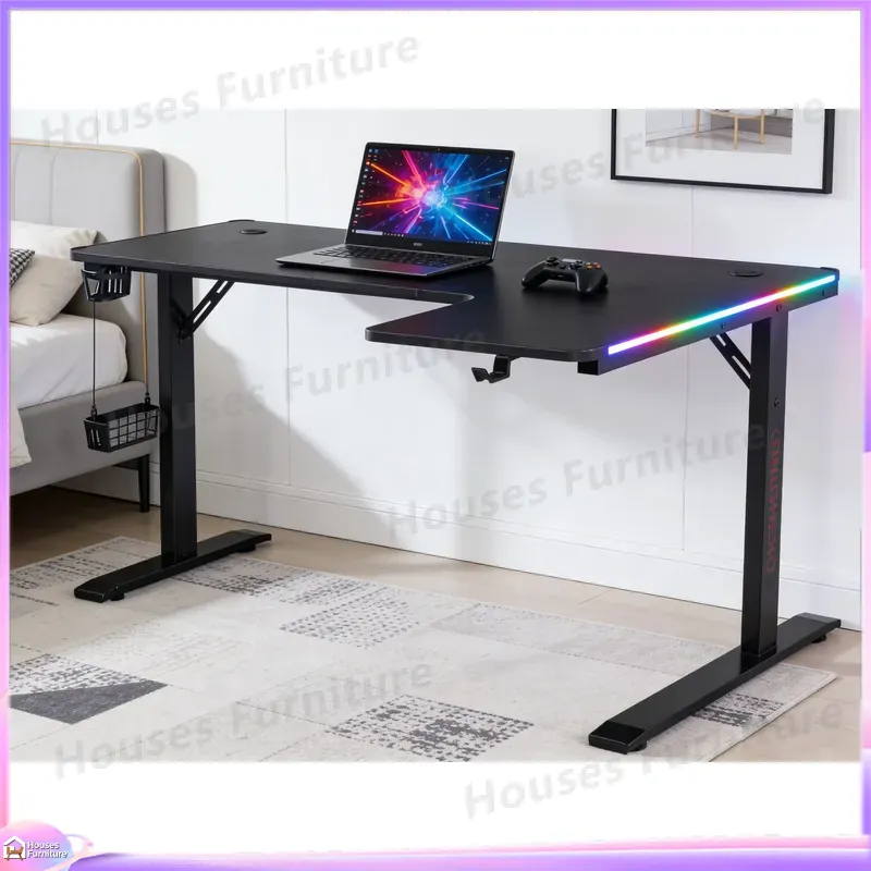 Duże biurko gamingowe 160 cm z – Desk Setup L Shaped recenzja i cena